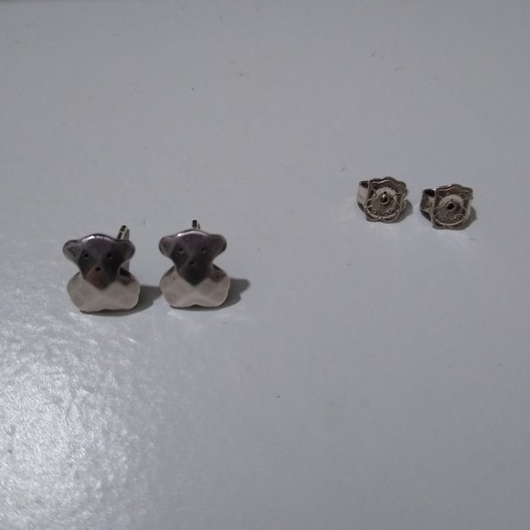 Tous Silver Earrings - Picture 2 of 3